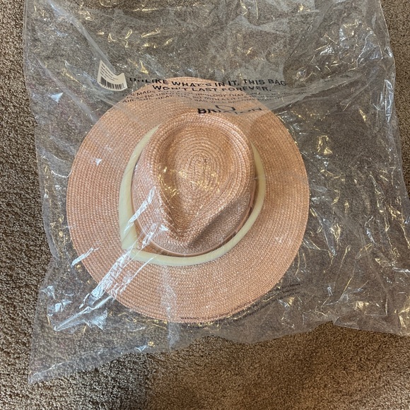 Brand New Brixton Hat Dusty Coral  Xs Authentic Spf 50 pink - Picture 5 of 5